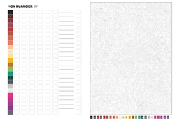 Hachette раскраска по номерам Coloriages mystères Disney - Chevaux, 112 стр.