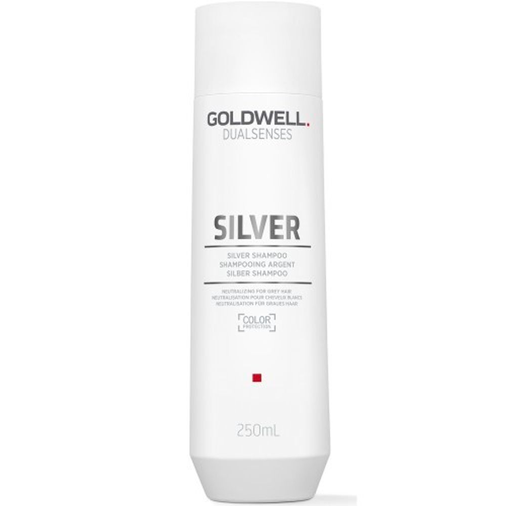 Goldwell Dualsenses Refining Silver Shampoo - Корректирующий шампунь для седых и светлых волос 250мл