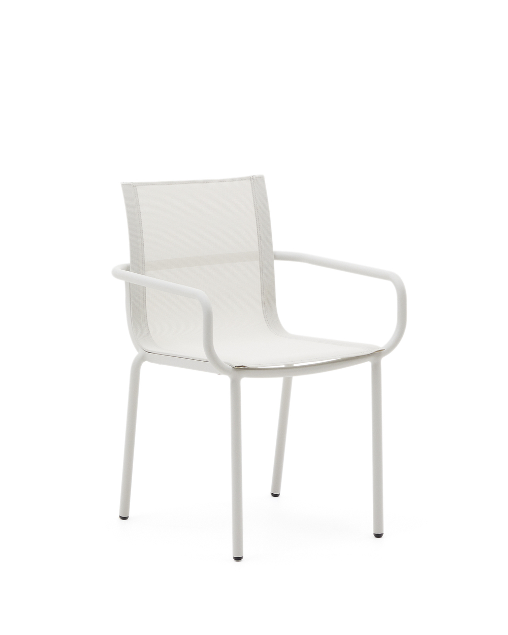 Galdana Штабелируемый садовый стул из белого алюминия