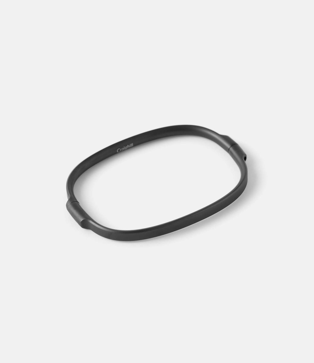 Craighill Swing Cuff Vapor Black— браслет из стали