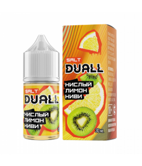 Жидкость Duall, 30 мл, Light Кислый лимон, киви