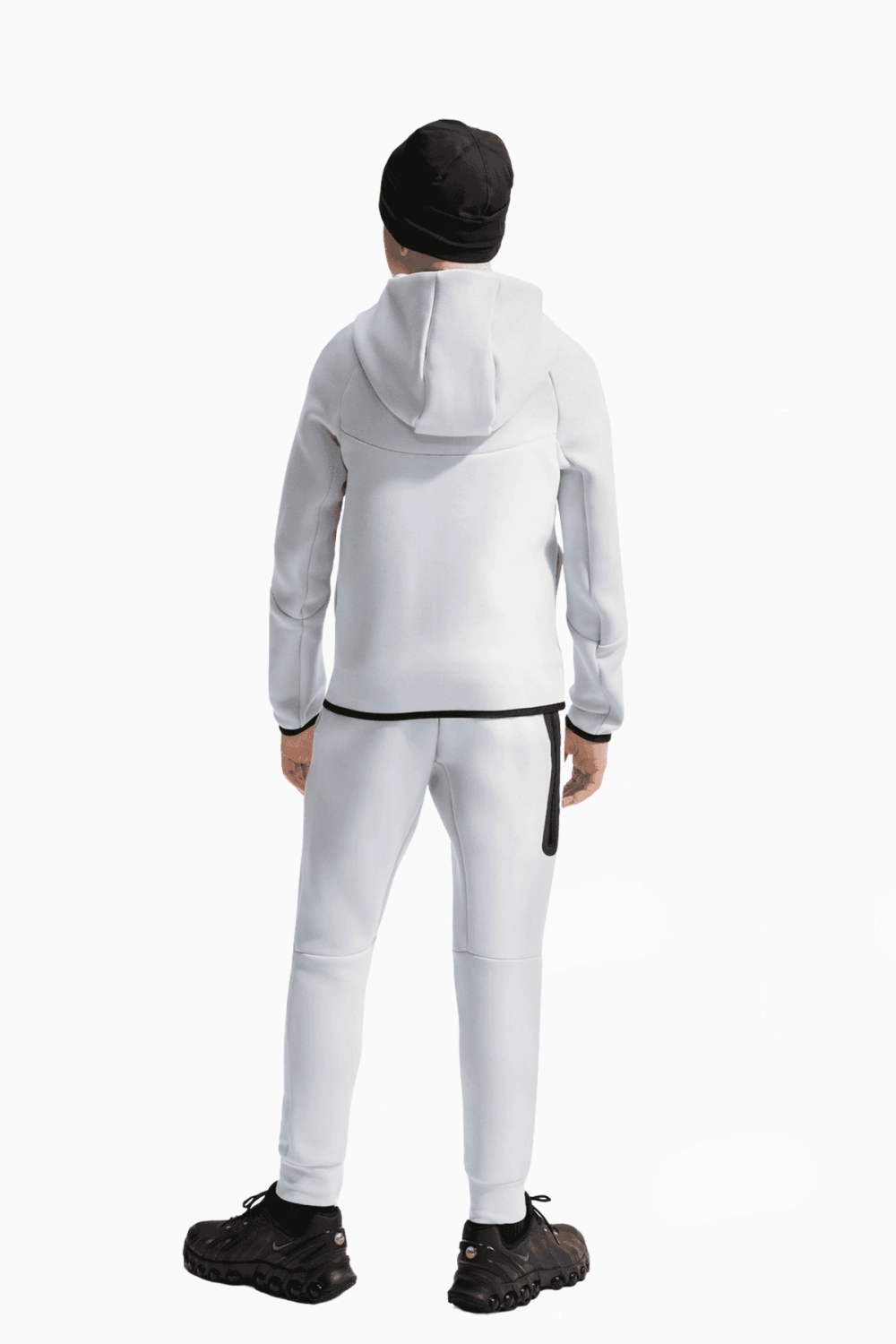 Кофта Nike Netherlands 2026 Tech Fleece Windrunner Junior - серый
