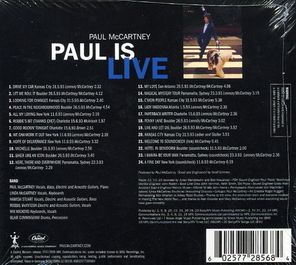 Paul McCartney / Paul Is Live (CD)