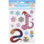 Набор наклеек «Змейки» 15*25 см, микс
