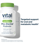Vital Nutrients, Hyperbiotics®, Pro-Dental®, пробиотик, натуральный мятный вкус, 90 веганских жевательных таблеток