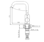 Смеситель д/кухни HB72304-4 HAIBA