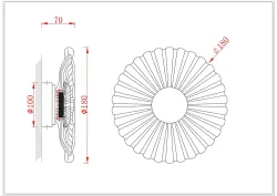 Настенный светильник Arte Lamp