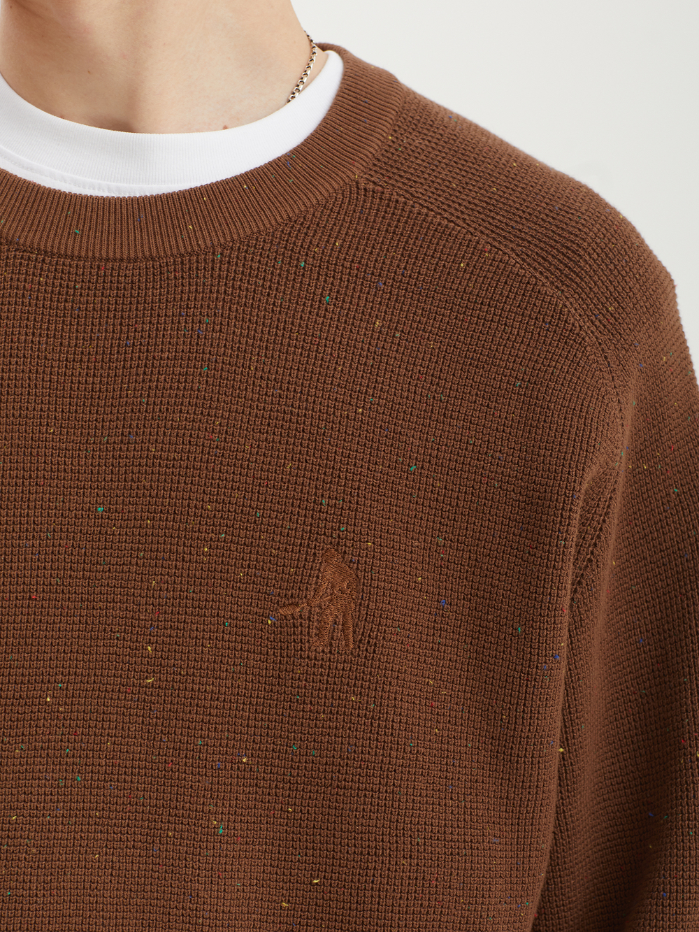 Мужской Свитер (Round-neck) Speckled