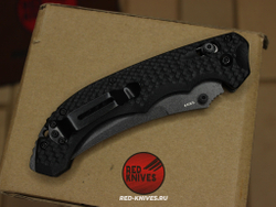Нож Benchmade Mini Bedlam PS Black 865SBK - черная рукоять, темный клинок