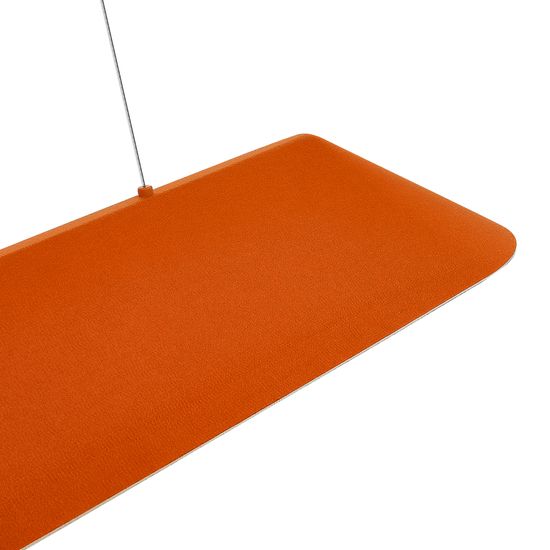 SL3001.823.01 Светильник подвесной ST-Luce Оранжевый,Серый/Оранжевый,Серый LED 1*32W SENTITO