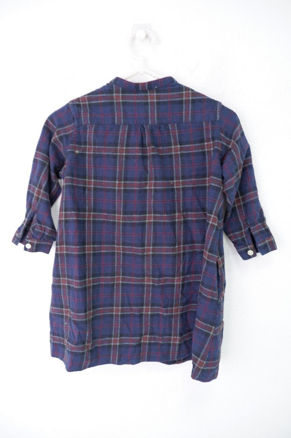 Рубашка Uniqlo в клетку на 3-4 года