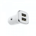 Автомобильное зарядное устройство Borofone BZ12 2.4A 2xUSB White