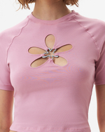 PINK FLOWER TSHIRT