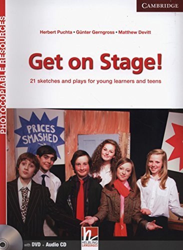 Get on Stage! Teacher&#39;s Book with DVD and Audio CD