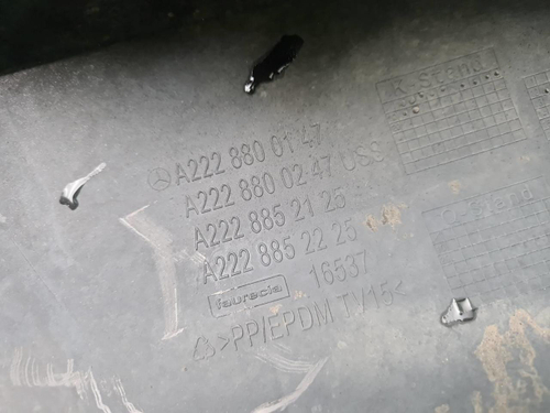 Бампер передний Mercedes S W222 (13-17) Maybach