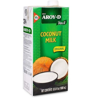Кокосовое молоко 17-19% «AROY-D» 1 л