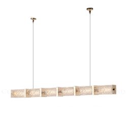 Подвесной светильник Cloyd PROMENADE P1 / шир. 110 см - золото (арт.11527)