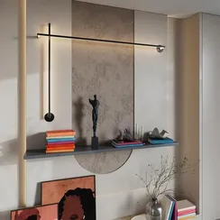 7022/18WL HIGHTECH ODL25 267 Настенный встраиваем. светильник металл/акрил IP20 LED 3000K 220V TEO