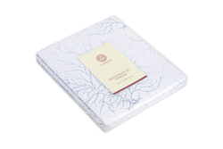 Покрывало 200x220 Luxberry Coral бело-голубое