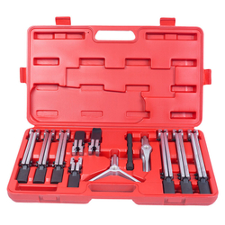 МАСТАК (104-12012C) Съемник подшипников с набором лапок, кейс, 12 предметов