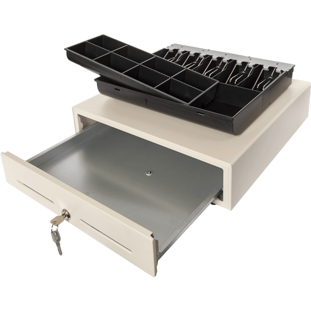 Денежный ящик PayTor MK-410S (Белый, Штрих, арт. MK-410-5111-13W2-1)