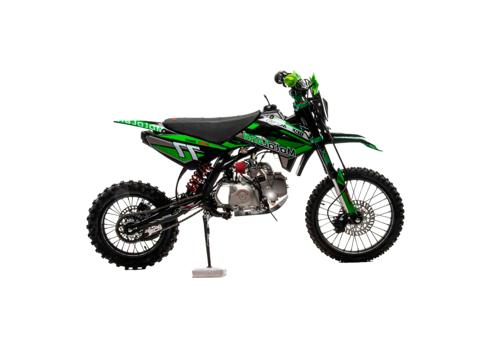Питбайк Motoland JX125 E зеленый (2022 г.)