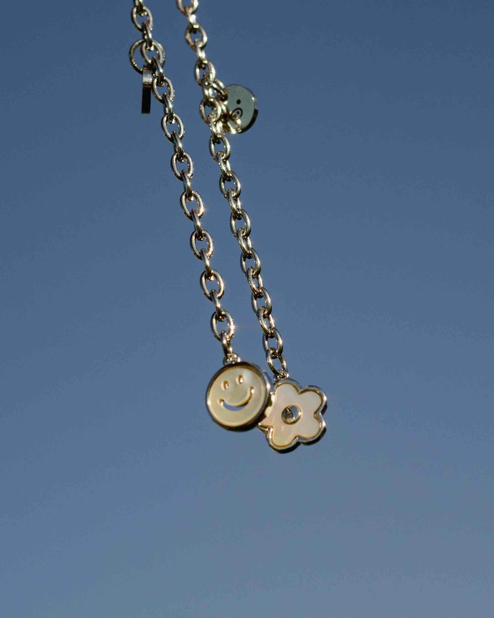 Моносерьга Before.Swine Twins Flower Chain