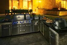 Встраиваемый газовый гриль Broil King Imperial QS 690 BI, 8 горелок, вертел