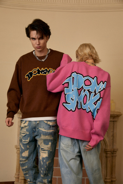 [FROM MOSCOW] Свитер DONSMOKE "Monstrous" Jacquard Sweater