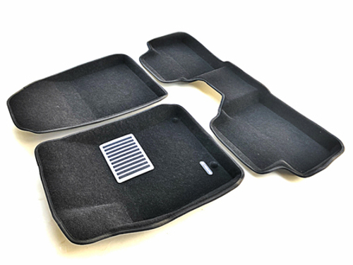 Коврики салона для KIA Ceed (2018-) / HYUNDAI i30 (2019-) Euromat 3D Lux черные. Арт. EM3D-002902