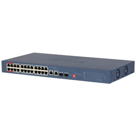 Управляемый коммутатор на 24 PoE порта DH-CS4226-24ET-240 NEW
