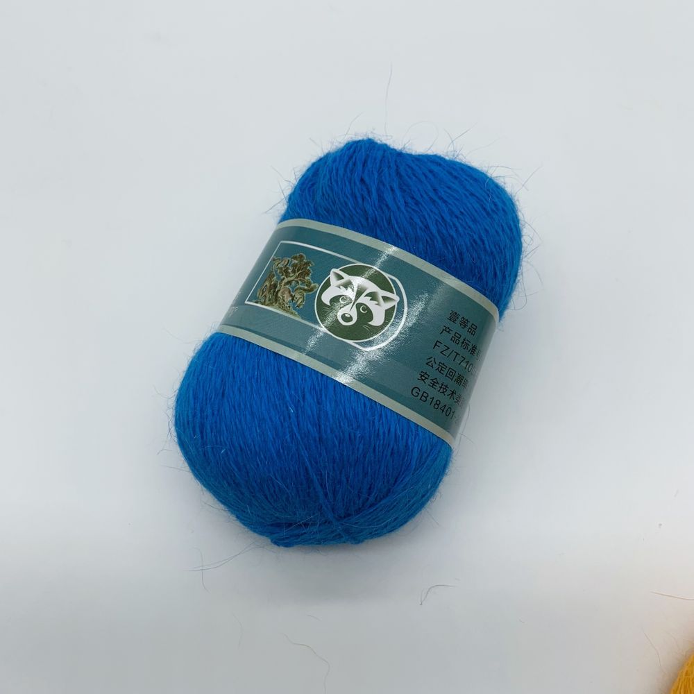 Пух норки   (синяя этикетка) королевский синий 829