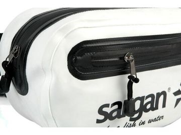 Гермосумка на пояс Sargan Банана с доп.карманом белая