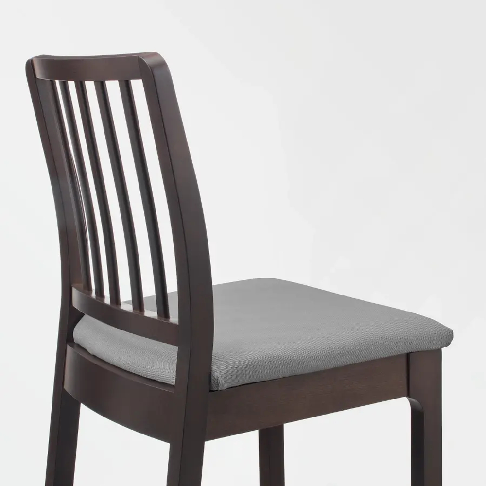 Барный стул - EKEDALEN IKEA/ЭКЕДАЛЕН ИКЕА, 114х45х51 см, коричневый