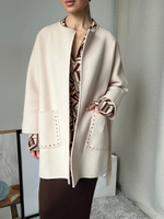 Шерстяное пальто Massimo Dutti, S