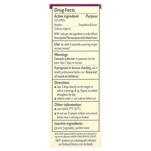 Bach, Original Flower Remedies, ароматизированный цветник, 10 мл (0,35 жидк. унции)