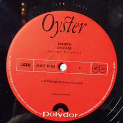 Винтажная виниловая пластинка LP Rainbow On Stage (Japan 1977) (Obi) Kill The King