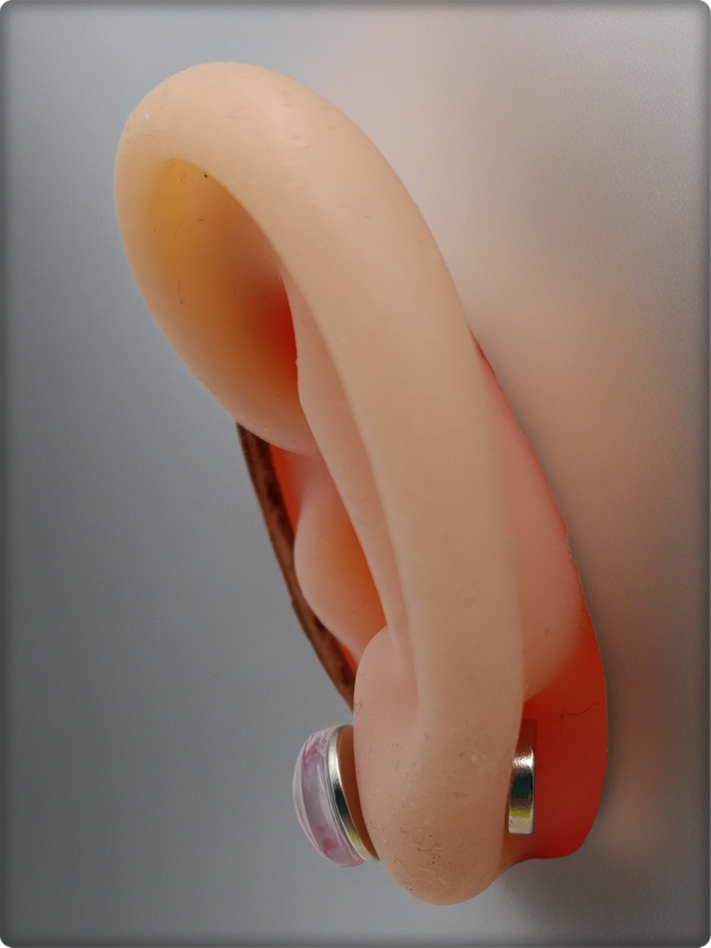 Клипсы на магнитах, серия "Глазки" (10мм). Без прокола ушей. Цена за пару. Бижутерия.