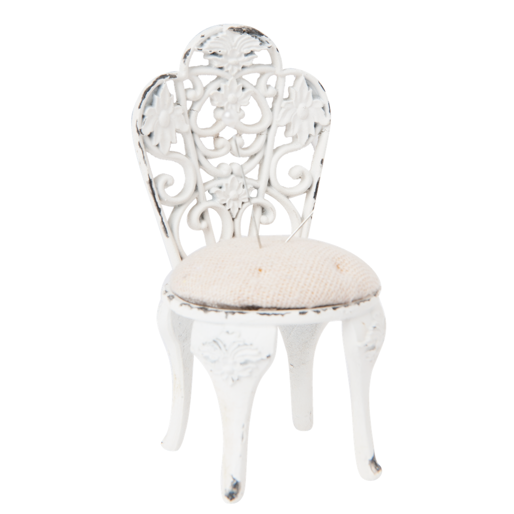 Игольница "Стул" 5х10см Металл, хлопок