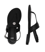 Босоножки кожаные millie BOSS BLACK - черный(50517412)