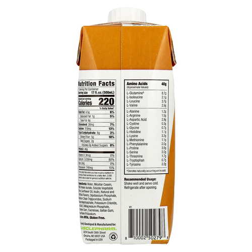 MusclePharm, Протеиновый коктейль Combat Ready ™, соленая карамель, 500 мл (17 жидк. Унций)