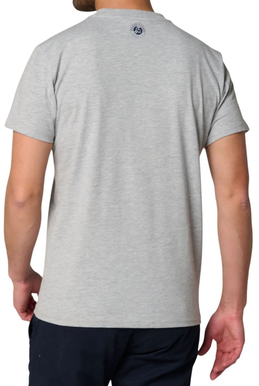 Теннисная футболка Roland Garros Toulouse Court Logo - grey