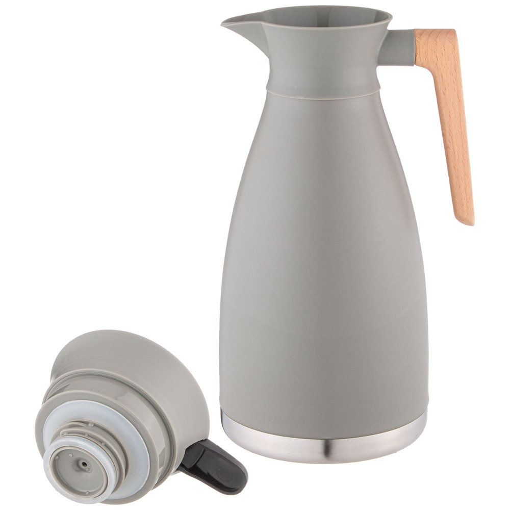 Термос-кувшин 2л нерж, цвет серебро