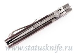 Нож CKF/Terzuola Eagle Rock S90V красный карбонфотография - 9