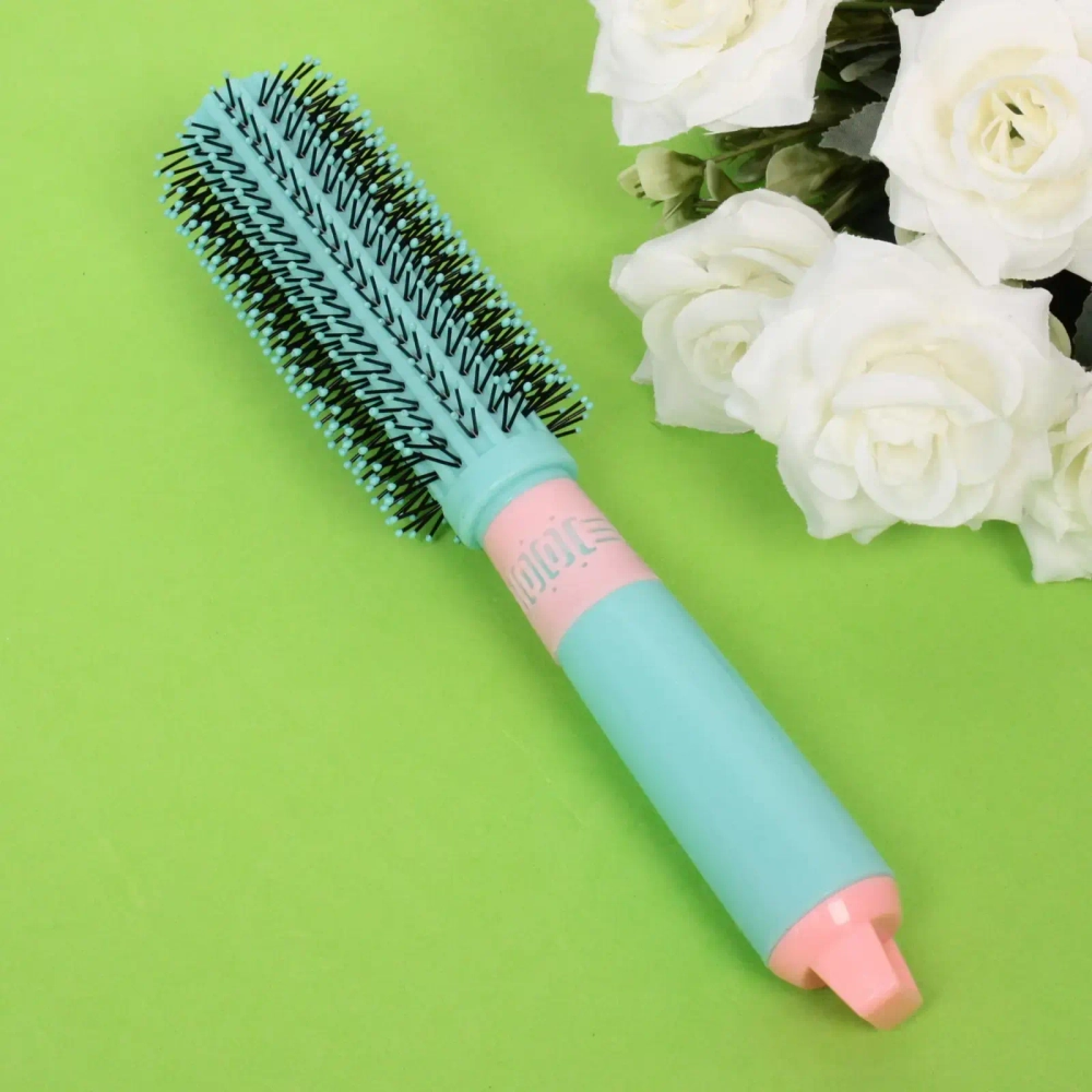 Расческа массажная брашинг «Marlene», цвет мятный бриз, 4,5*22 см (блистер Ultramarine)