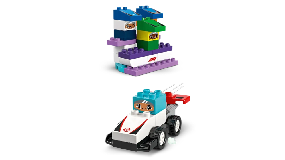 Конструктор LEGO Duplo 10445 Гоночные машины и пилоты команды F1