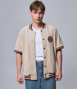 Short Sleeve Bomber Бежевый