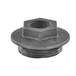 Заглушка (пробка) проходная 1 1/4"x3/4" левая резьба для чугунных радиаторов CRMTCLB