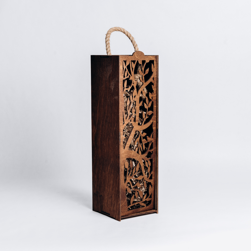 Подарочная коробка для бутылки "VILLAGE" PK3