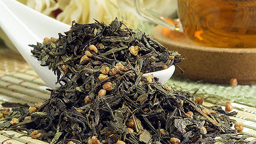 Зеленый чай Монгольский чай (с гречишным чаем и ароматом молока) РЧК 500г